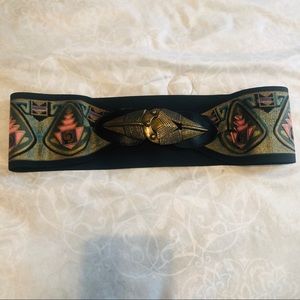Vintage elastic belt